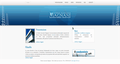 Desktop Screenshot of magnaniamministrazioni.it